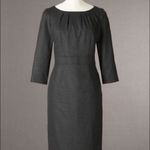 Boden Classic Black Wool dress